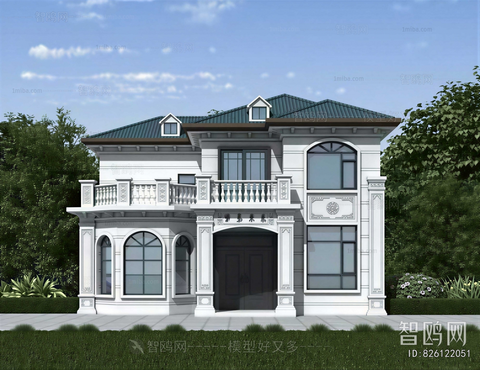 Simple European Style Detached Villa
