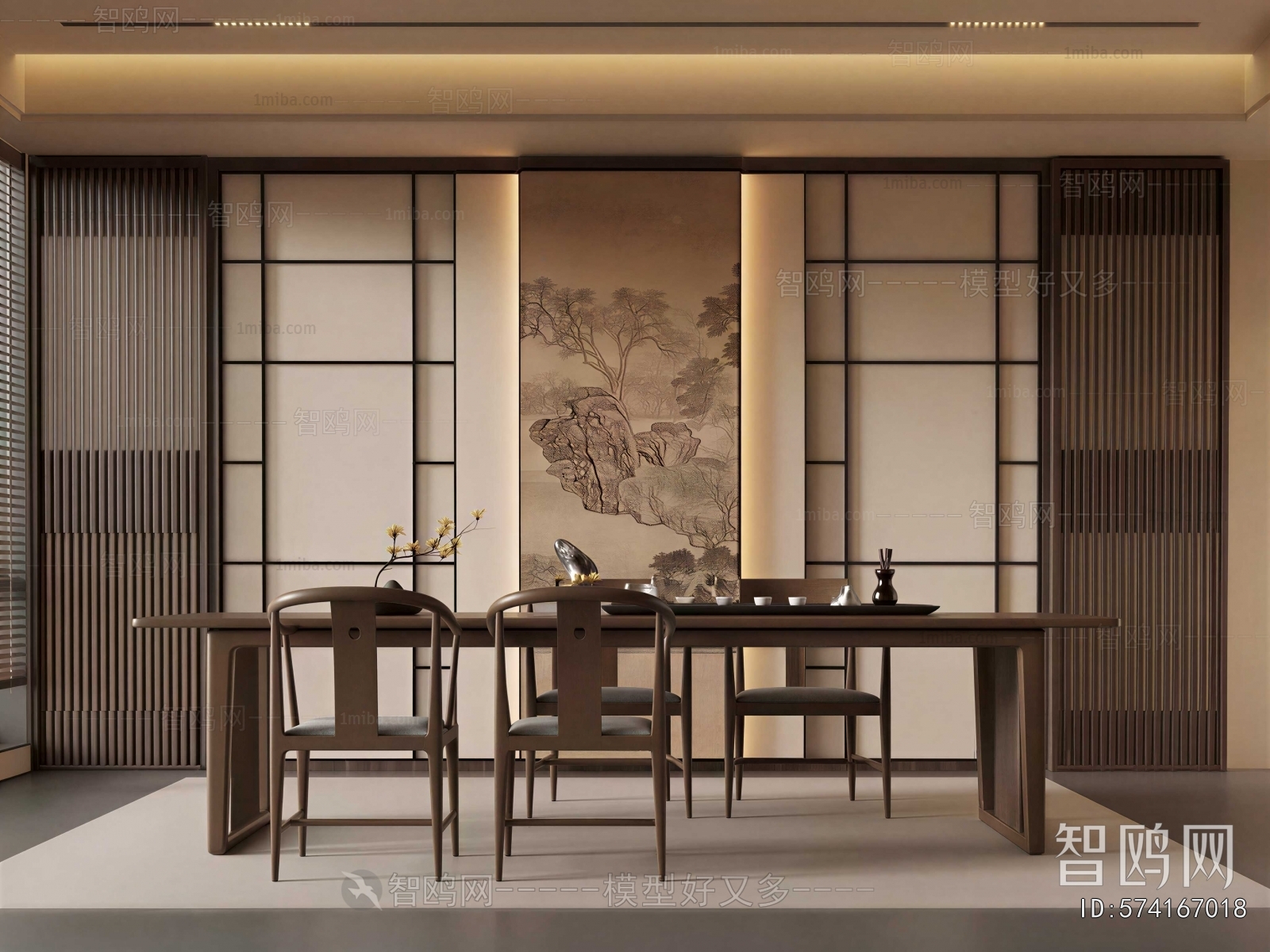 New Chinese Style Tea House