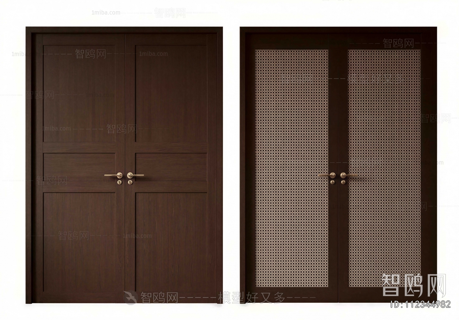New Chinese Style Double Door