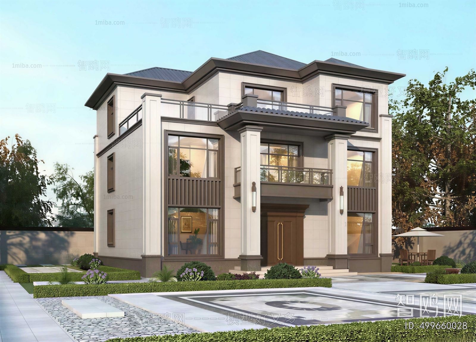 New Chinese Style Detached Villa