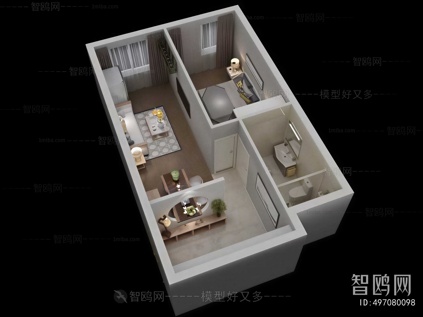 Modern A Bird's-eye View Of Home Decoration