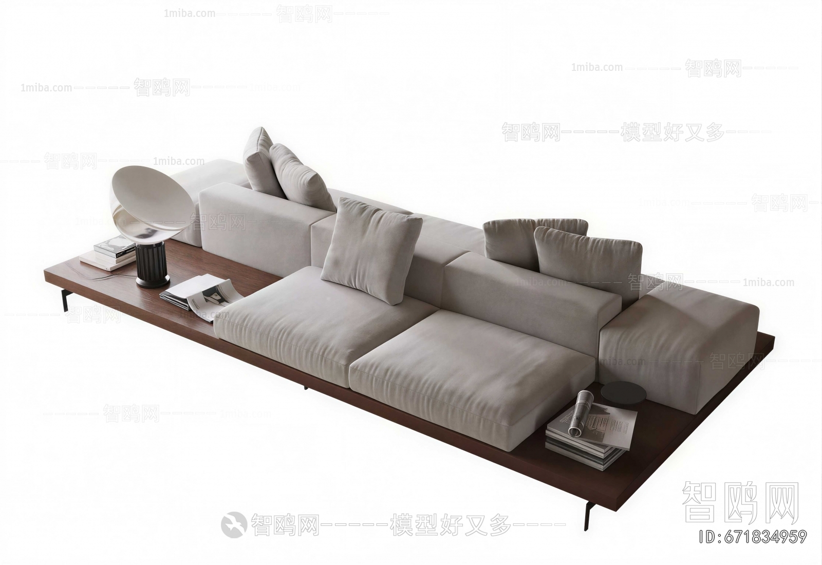 Modern Multi Person Sofa