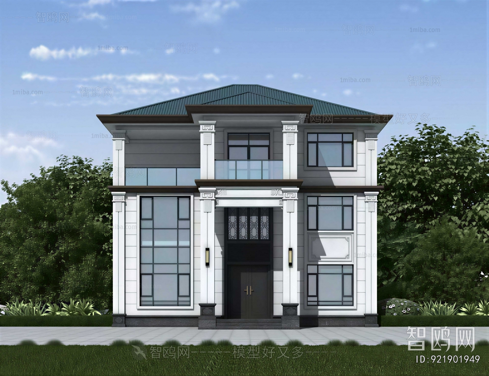 New Chinese Style Detached Villa