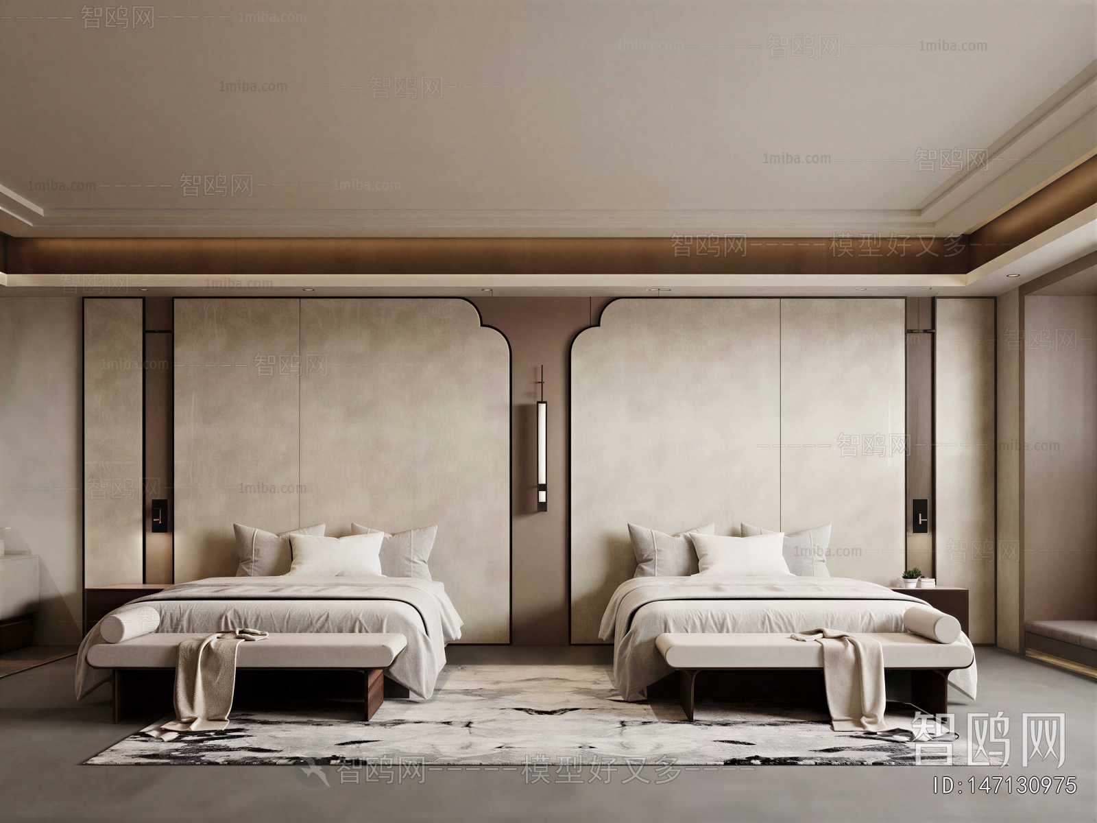 New Chinese Style Guest Room