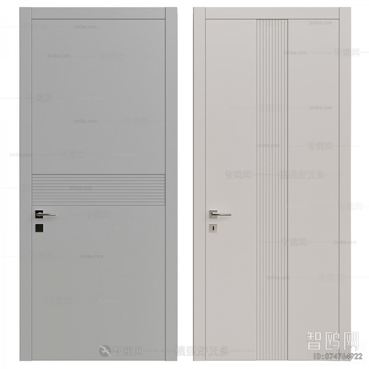Modern Single Door