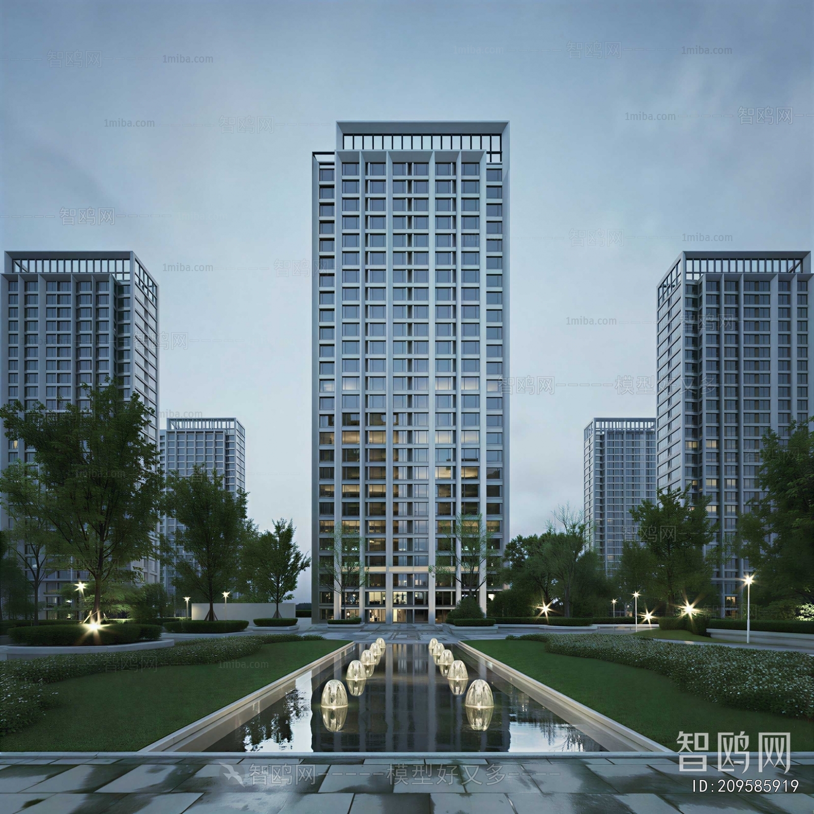 Modern Building Appearance