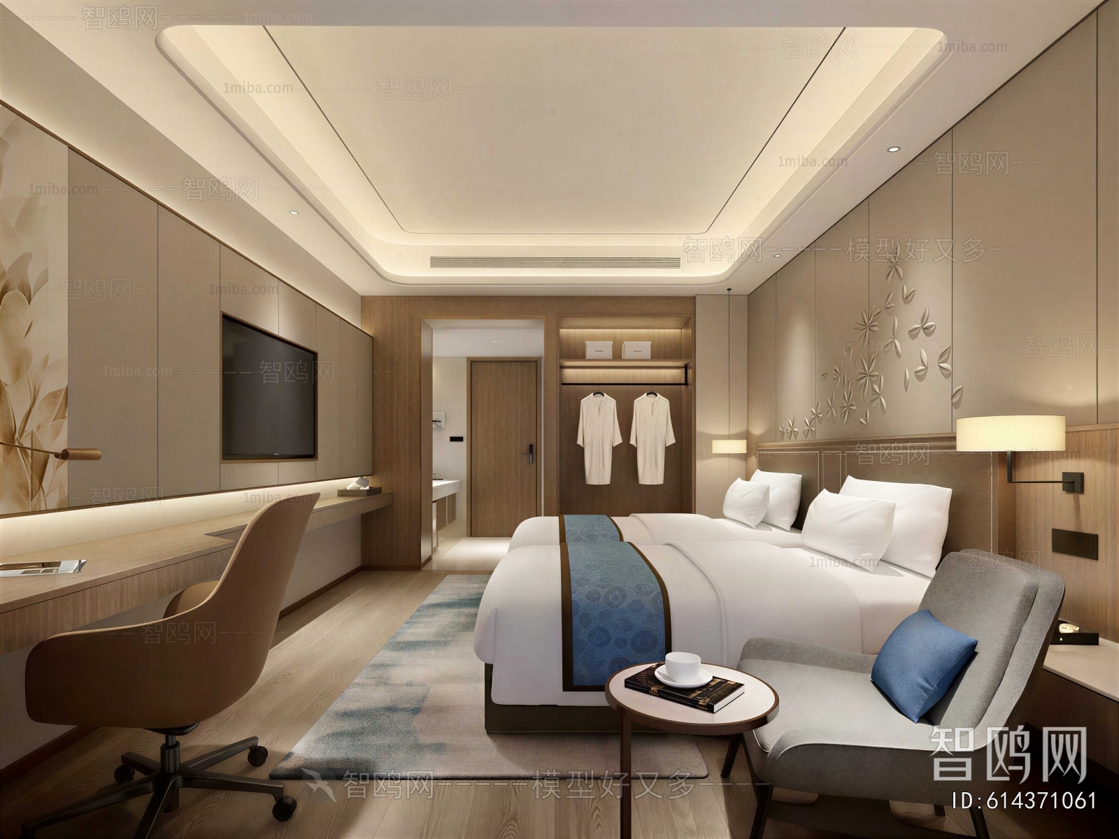 New Chinese Style Guest Room