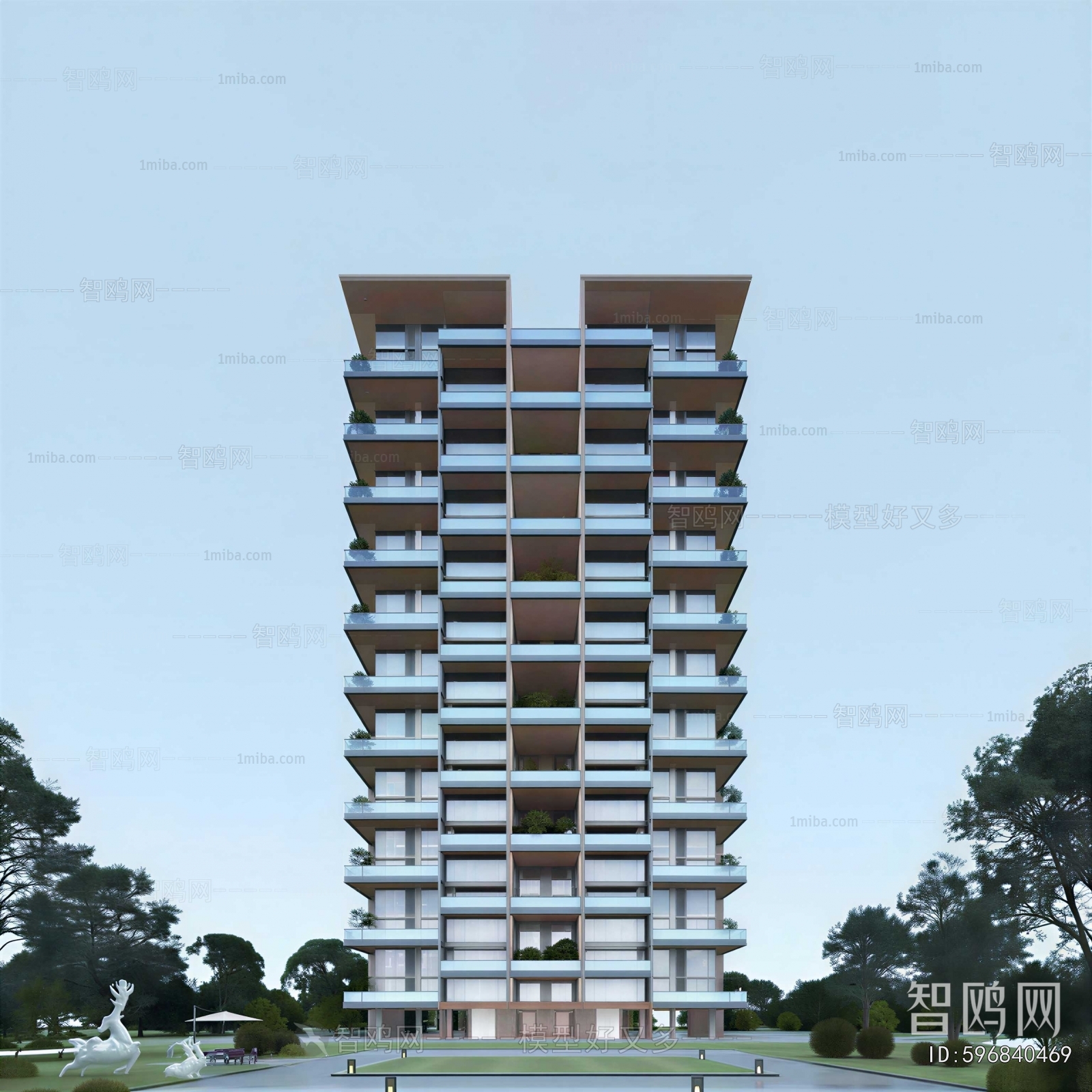 Modern Residential Building