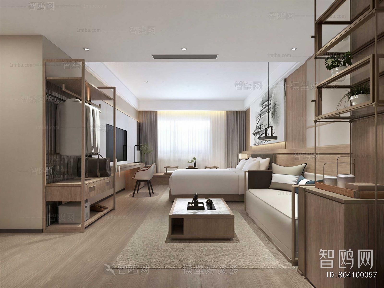 New Chinese Style Guest Room