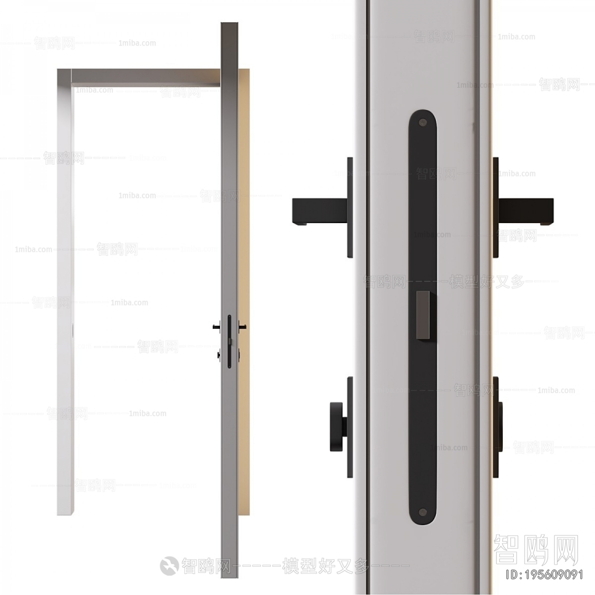 Modern Single Door