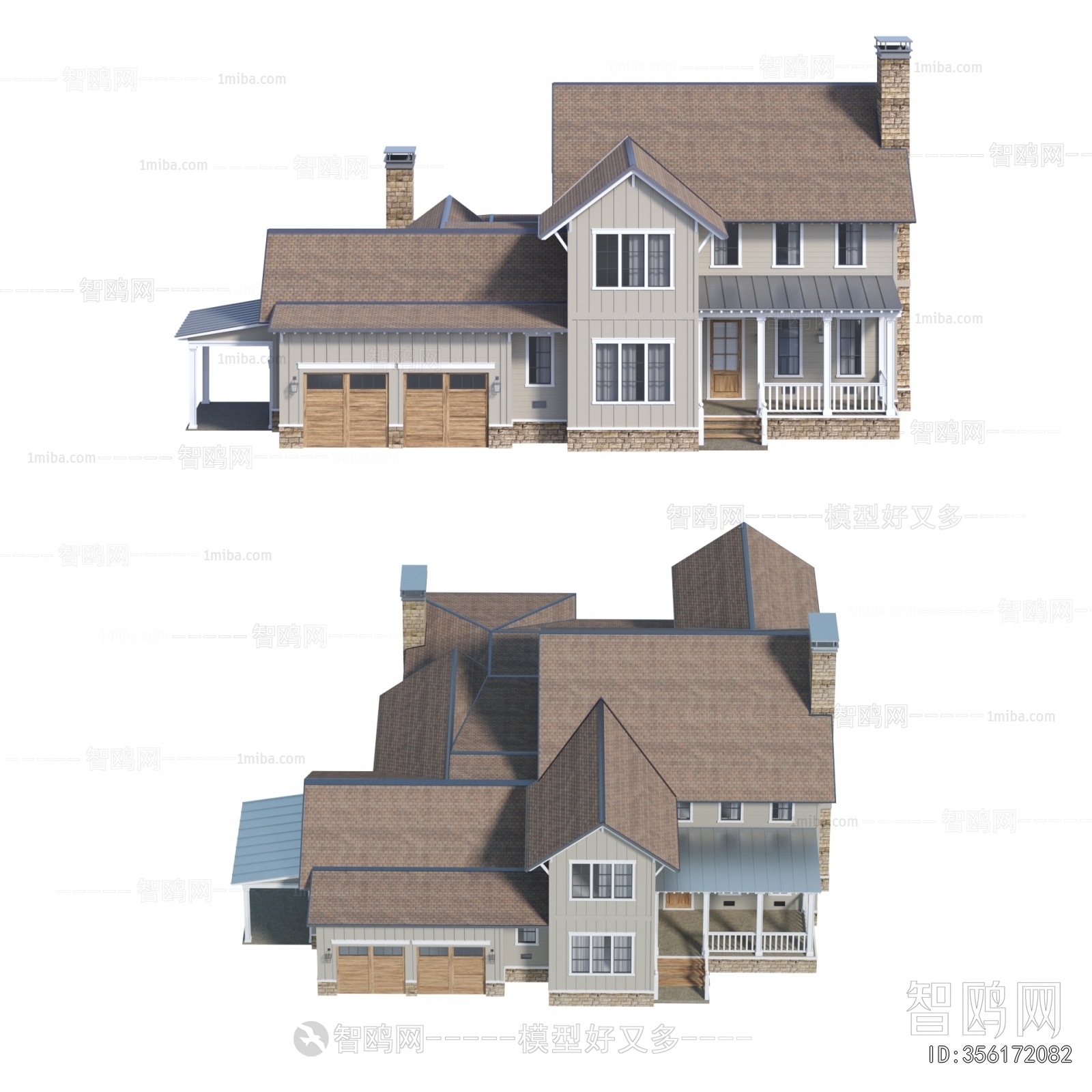 Simple European Style Detached Villa