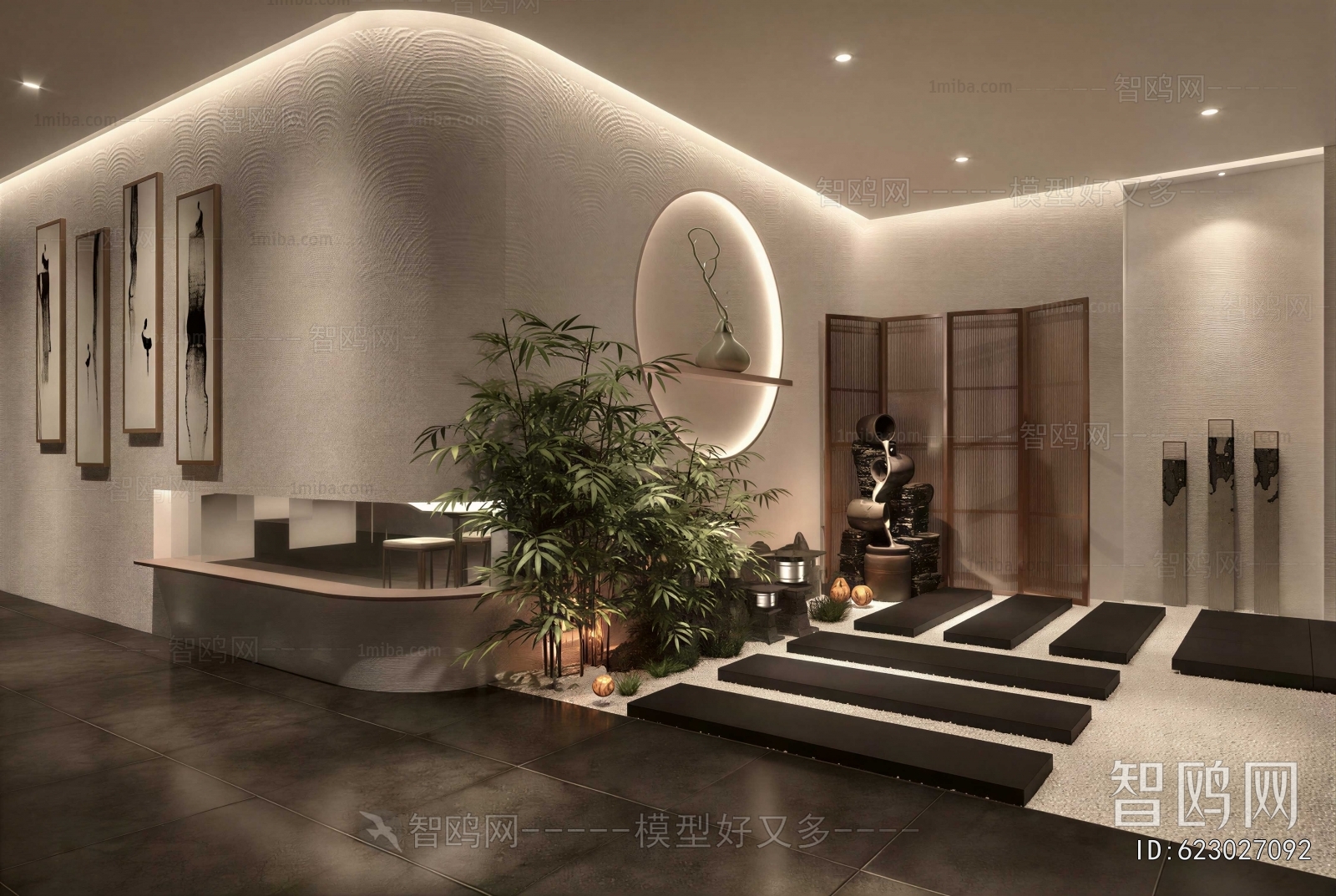 New Chinese Style Corridor