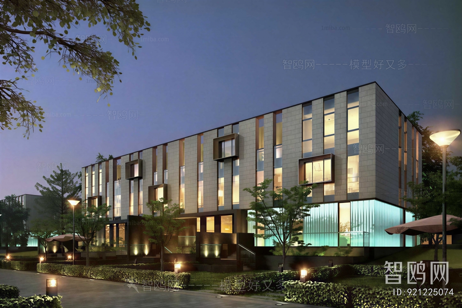 Modern Appearance Of Commercial Building