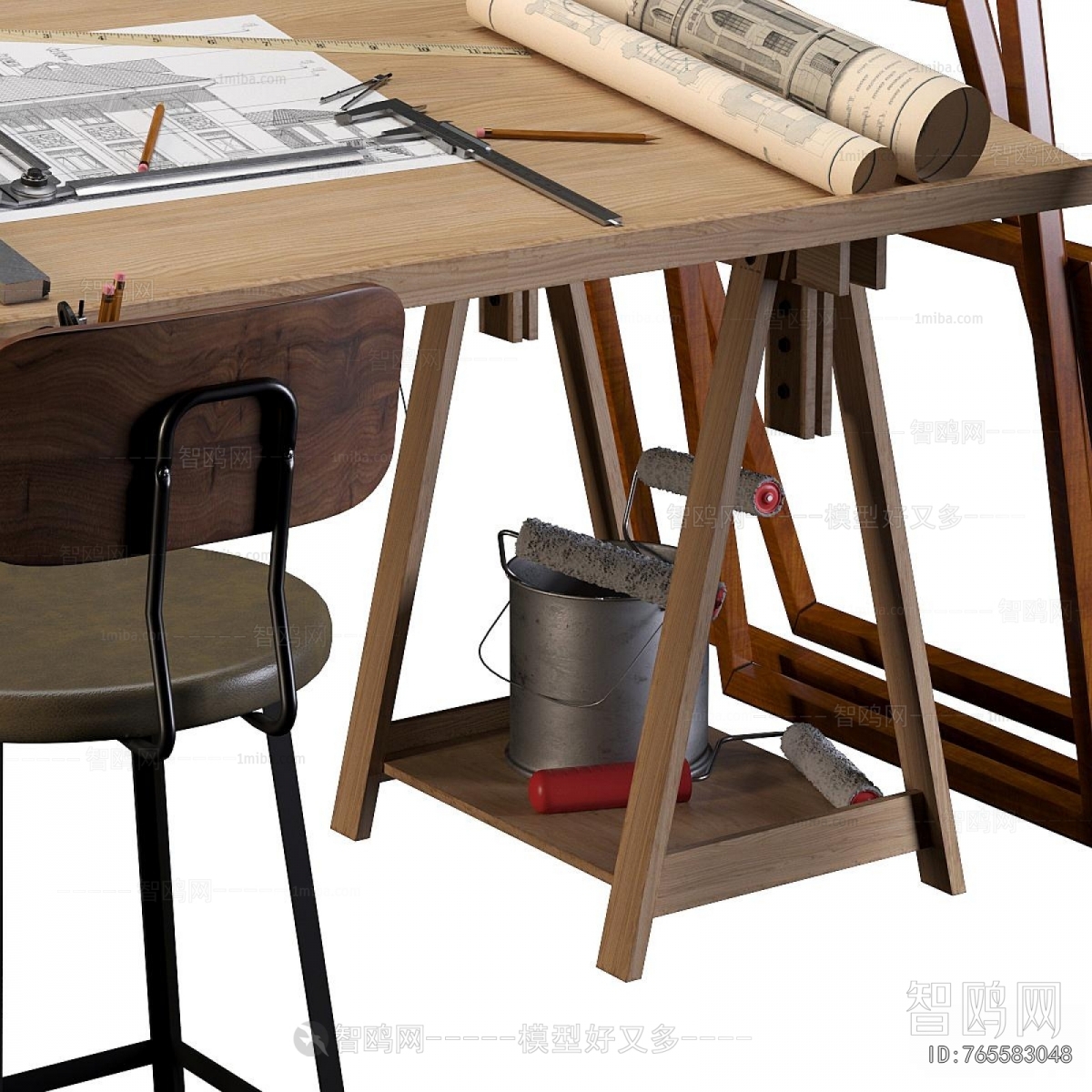 Modern Computer Desk And Chair