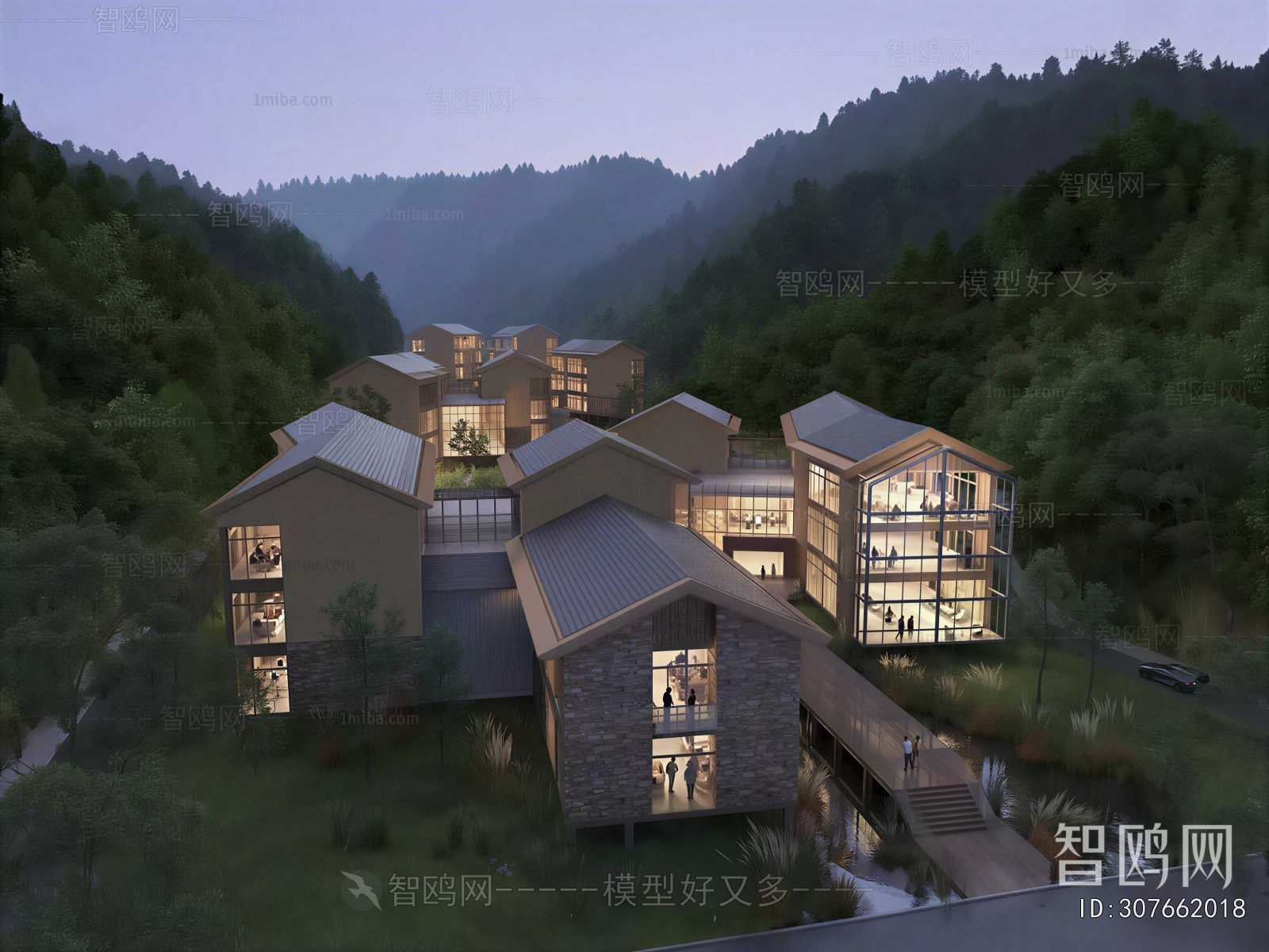 Modern Appearance Of Commercial Building