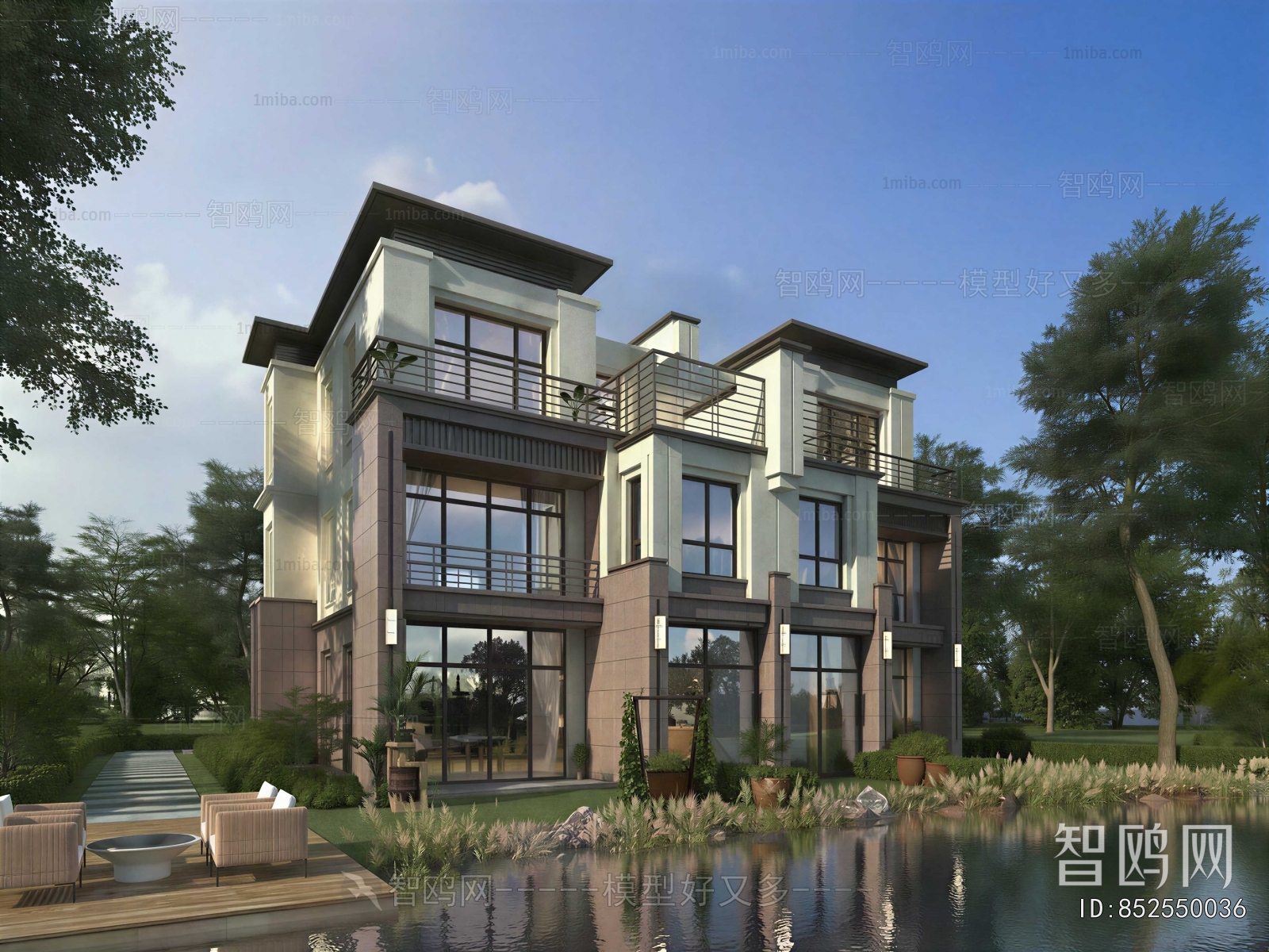 Modern Double Townhouse