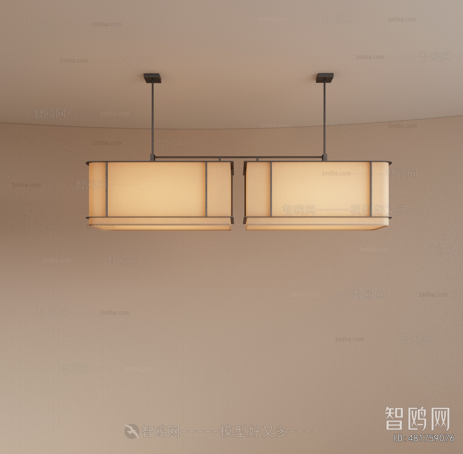 Modern Long Chandelier