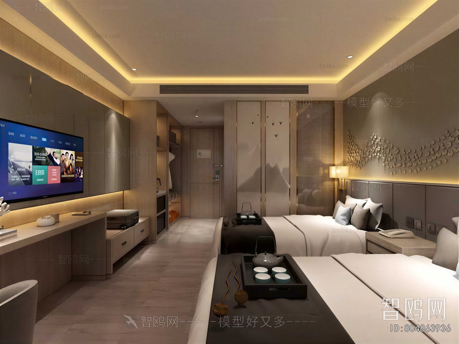 New Chinese Style Guest Room