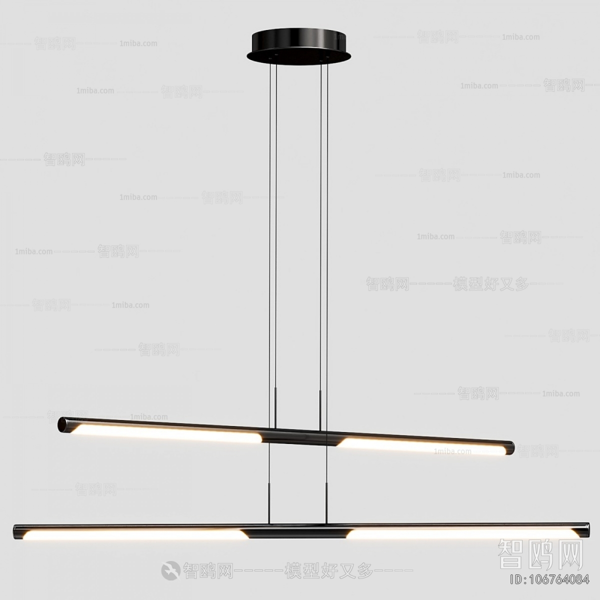 Modern Long Chandelier