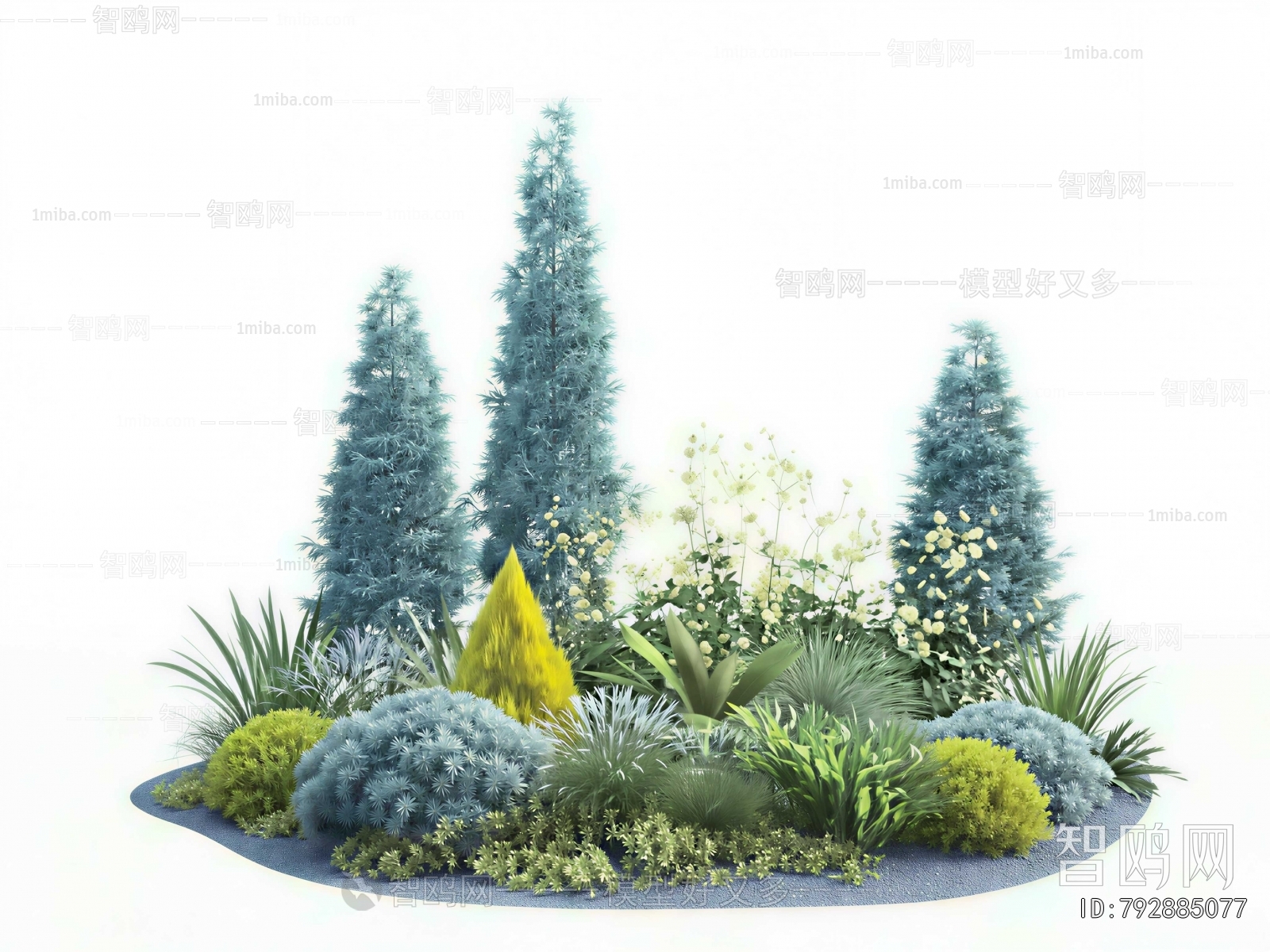 Modern Plant Pile