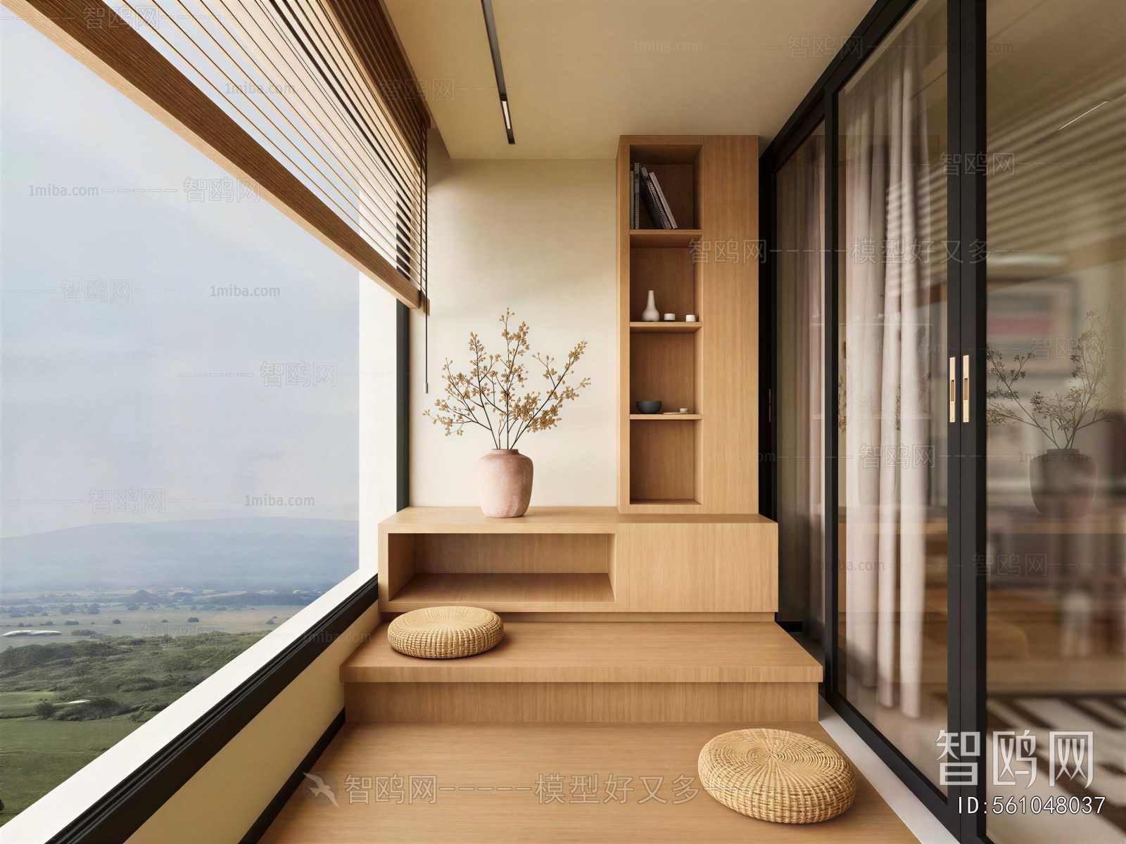 Japanese Style Balcony