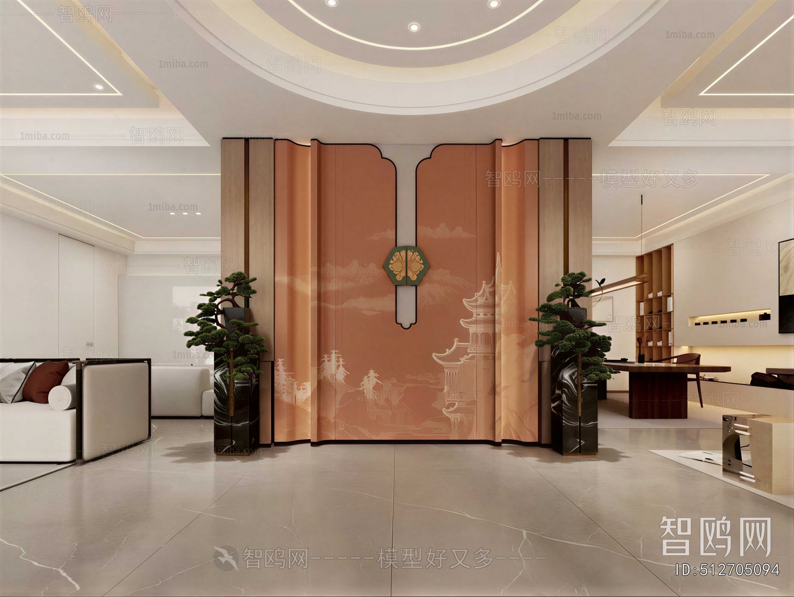 New Chinese Style Club Space