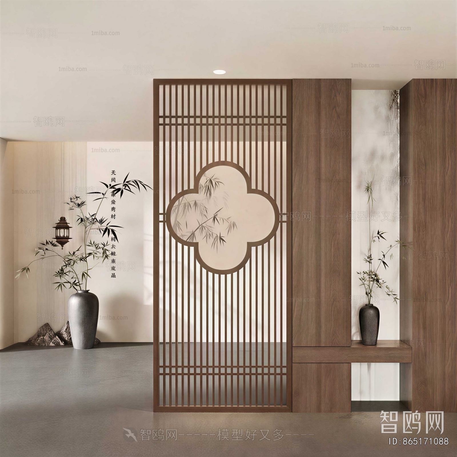 New Chinese Style Hallway