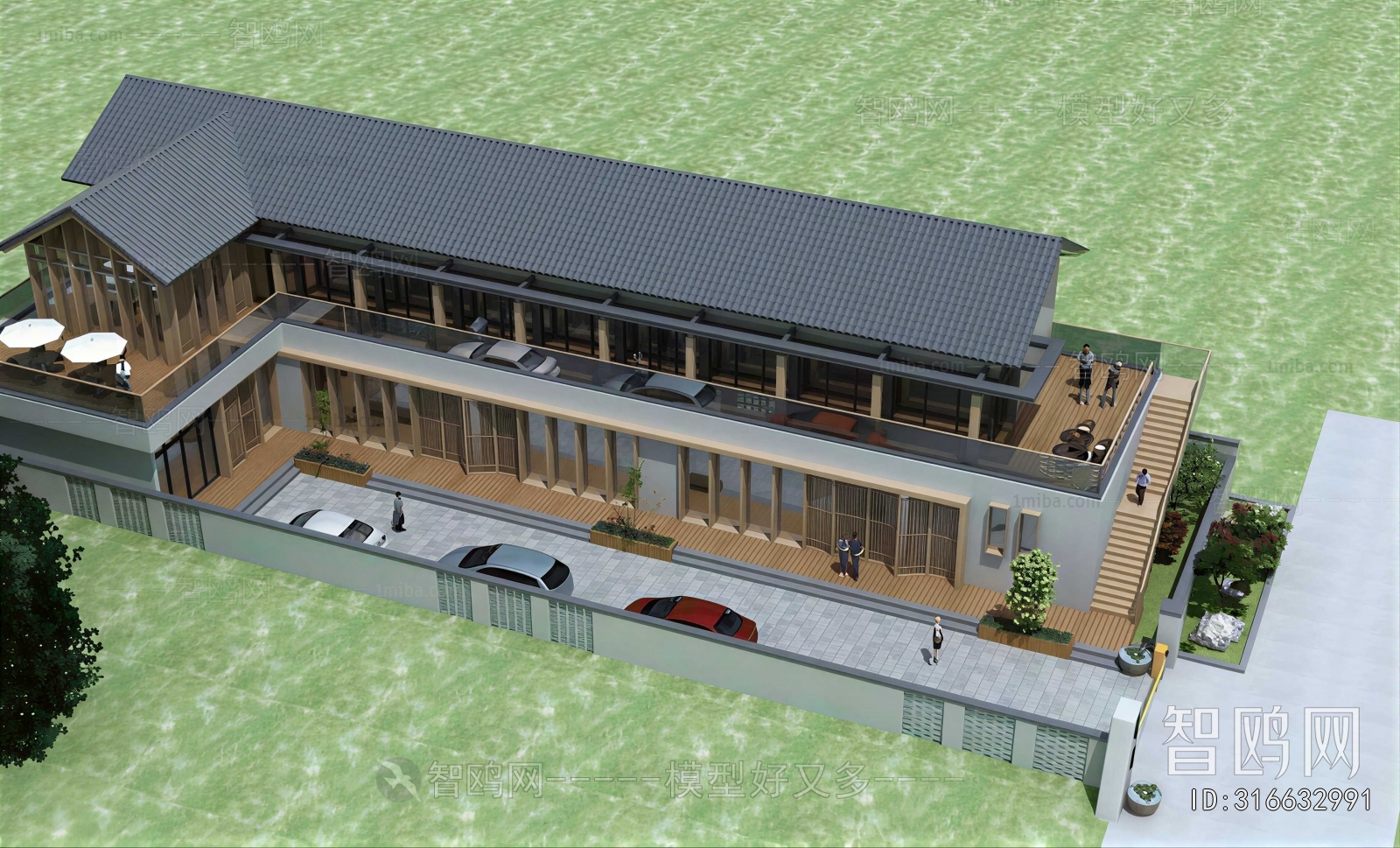 New Chinese Style Residential Building