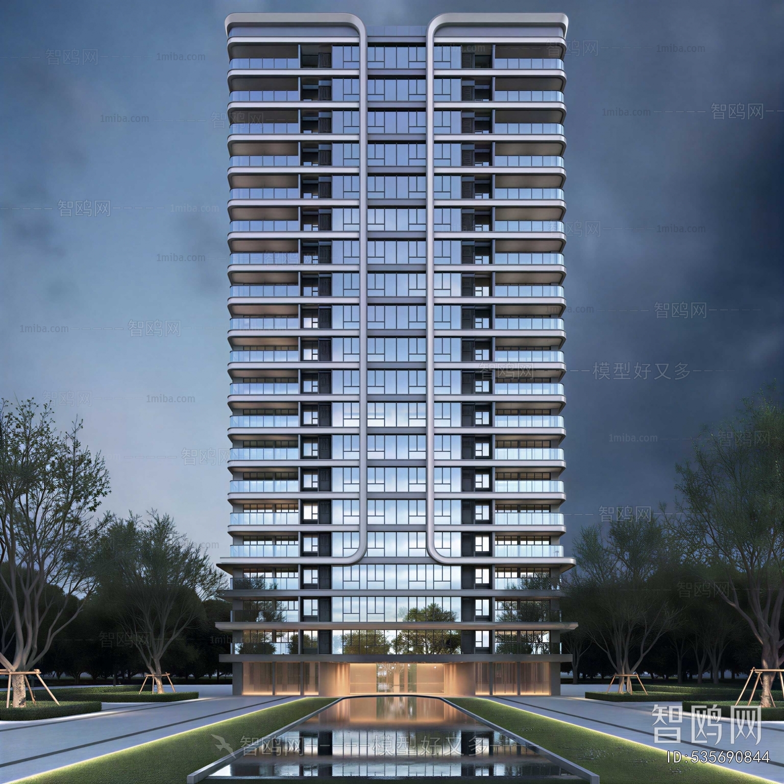 Modern Residential Building