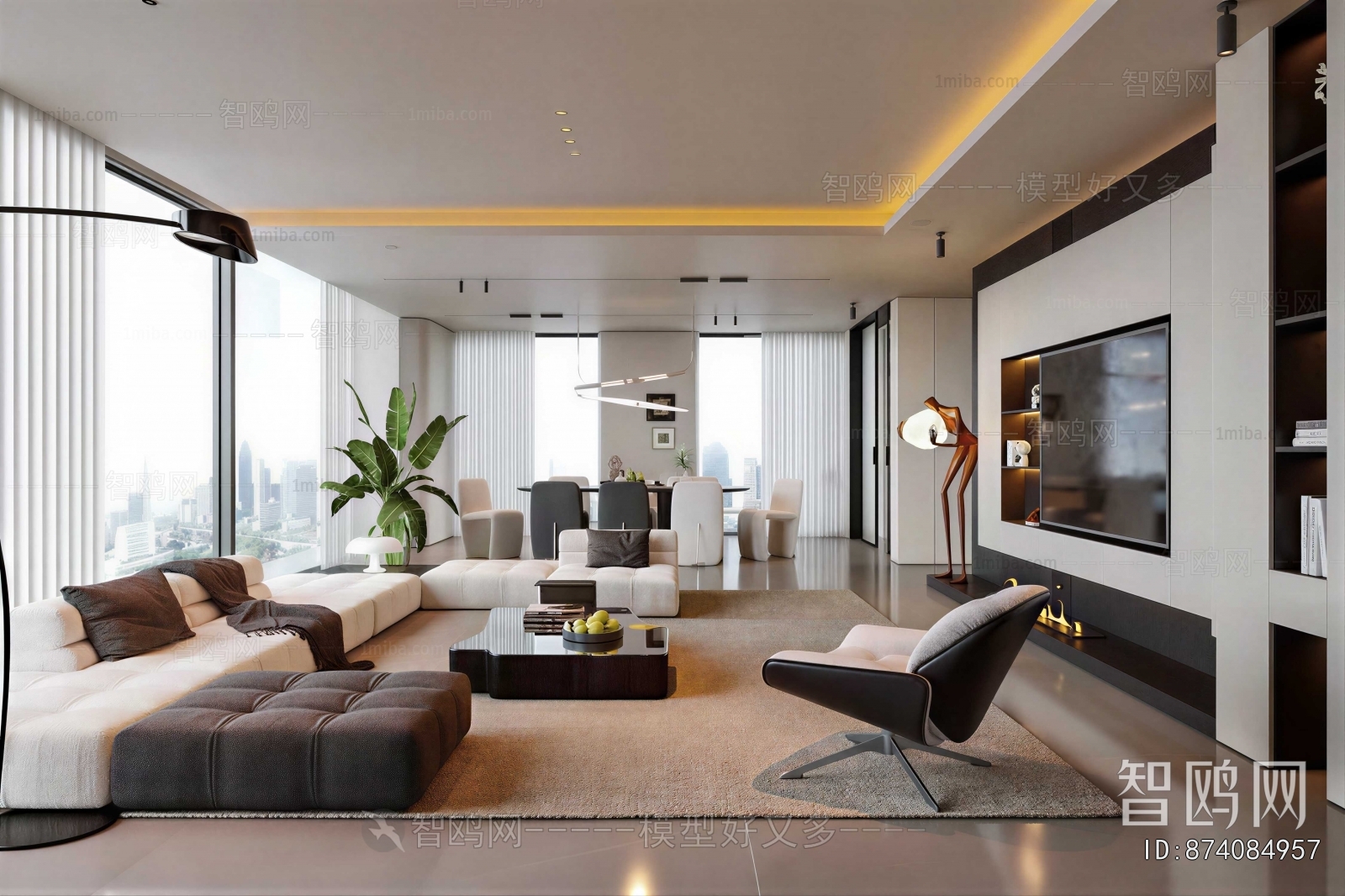 Modern A Living Room