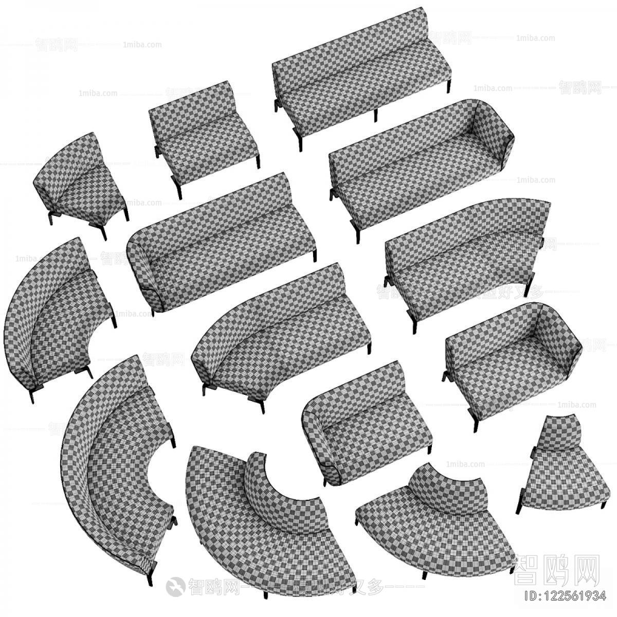 Modern Sofa Combination