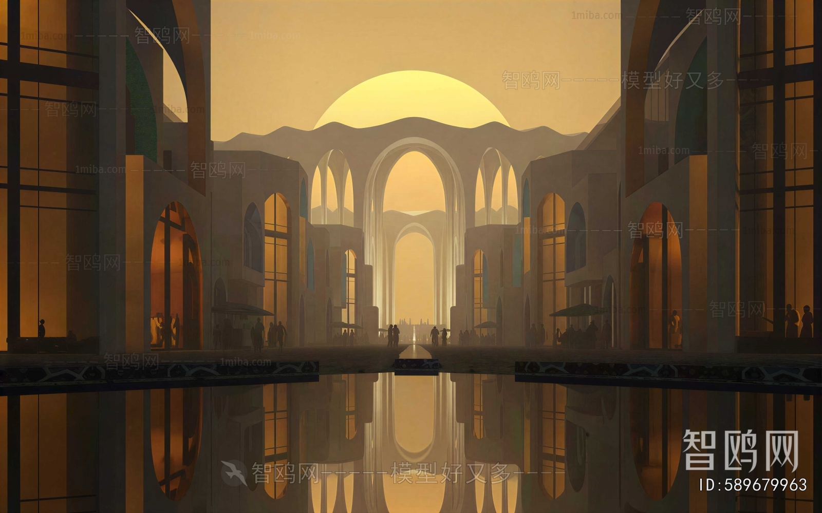 Classical Style Appearance Of Commercial Building