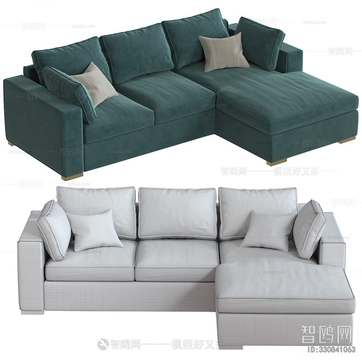 French Style Corner Sofa