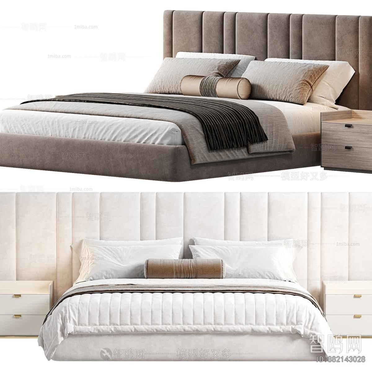 Modern Double Bed