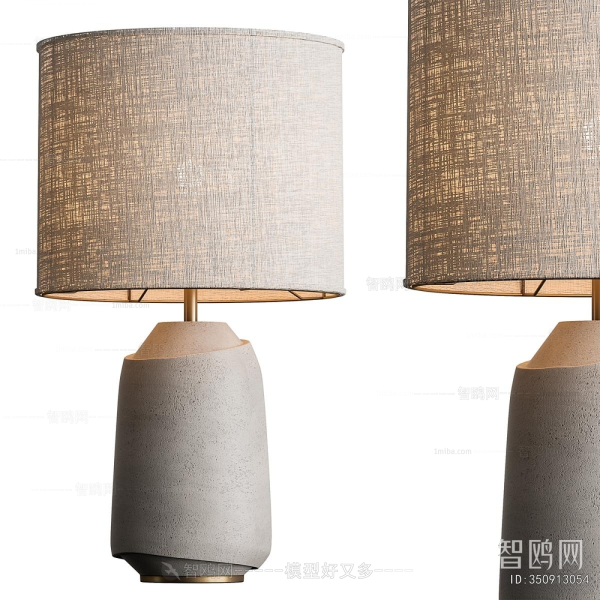 Wabi-sabi Style Table Lamp