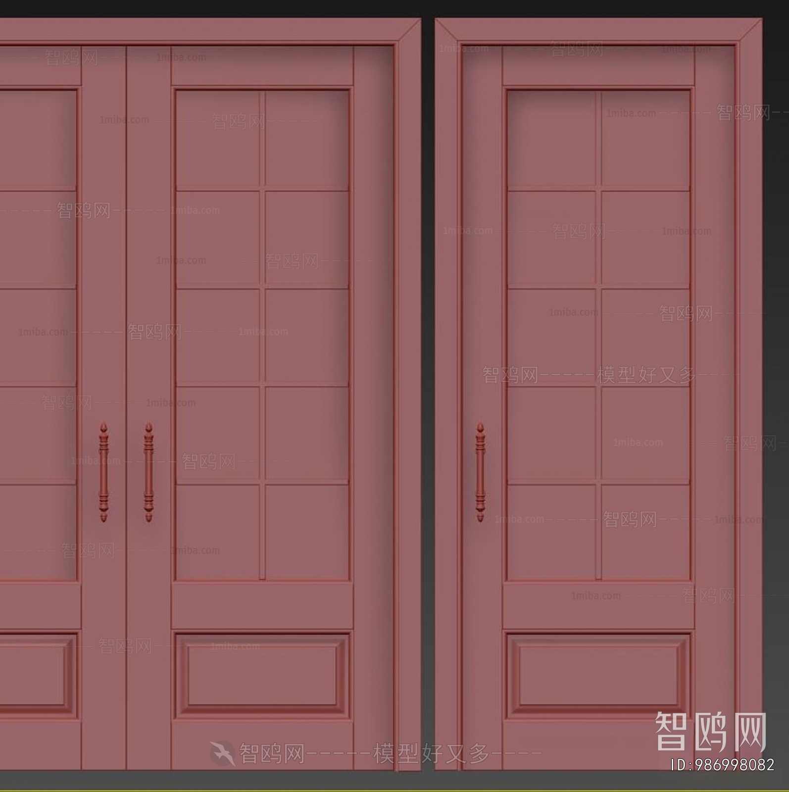 French Style Double Door