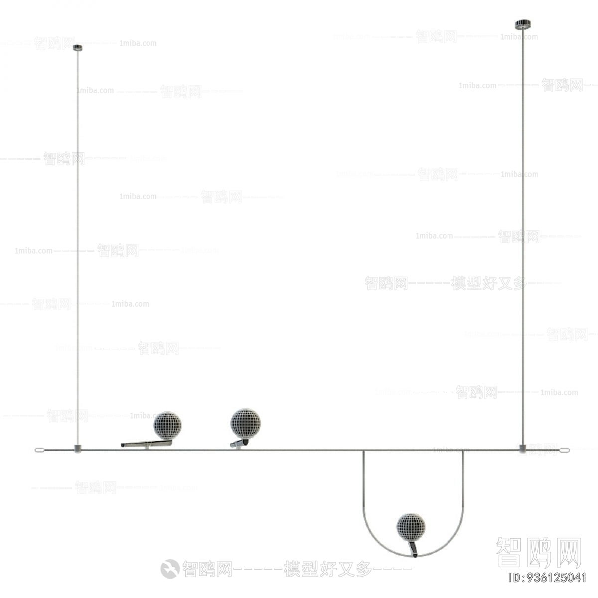 Modern Long Chandelier