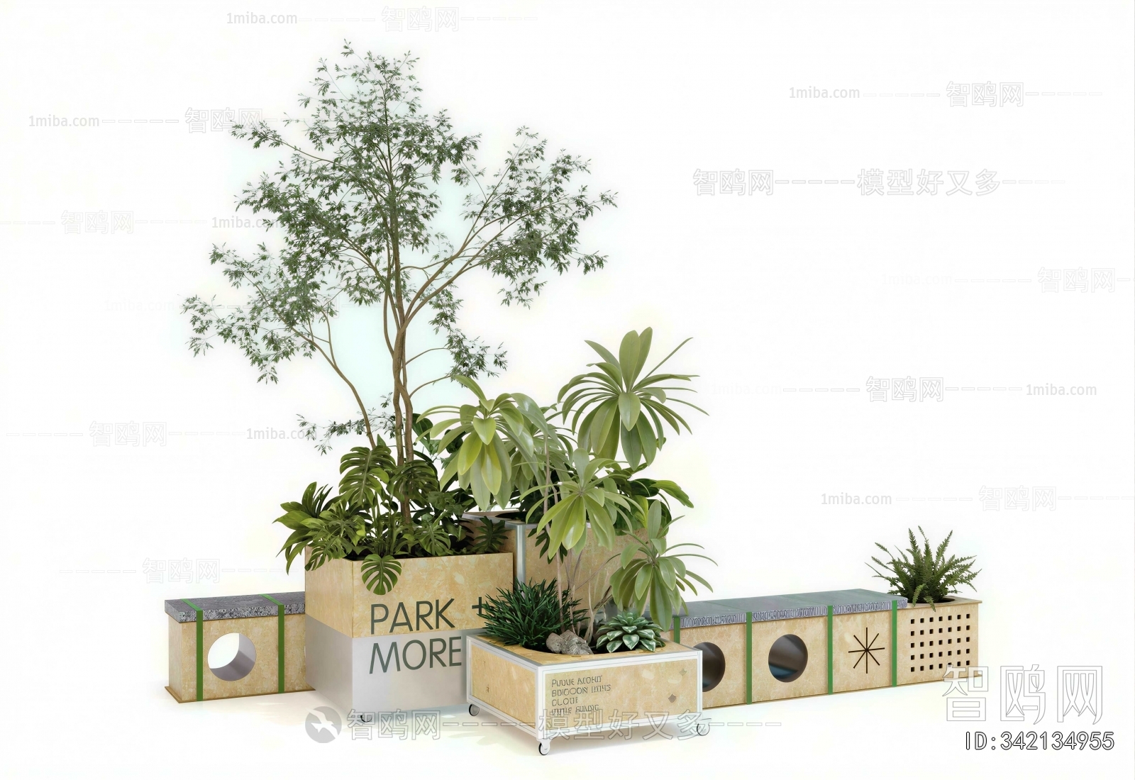 Modern Flower Bed, Flower Bowl, Flower Box