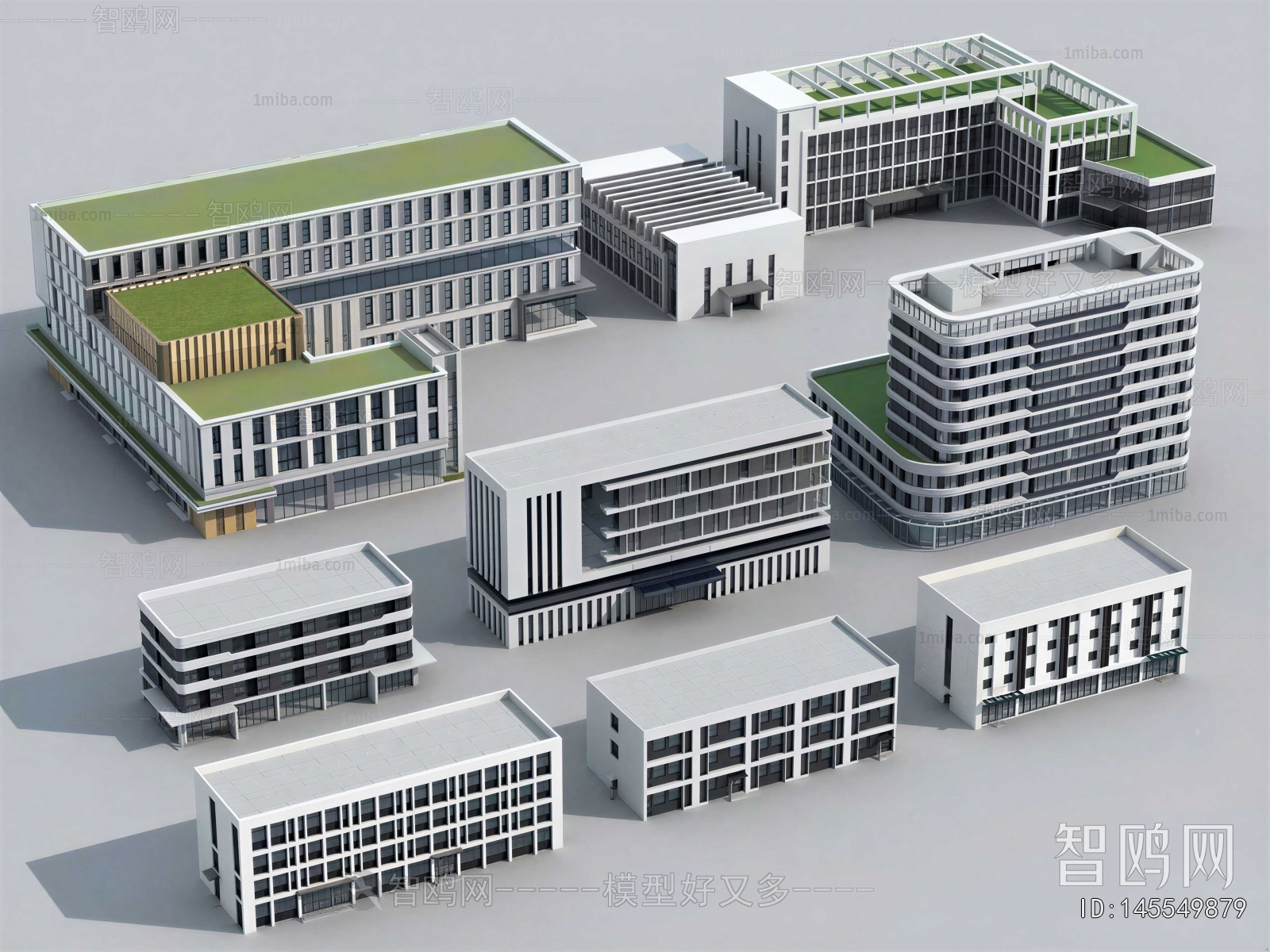 Modern Appearance Of Commercial Building