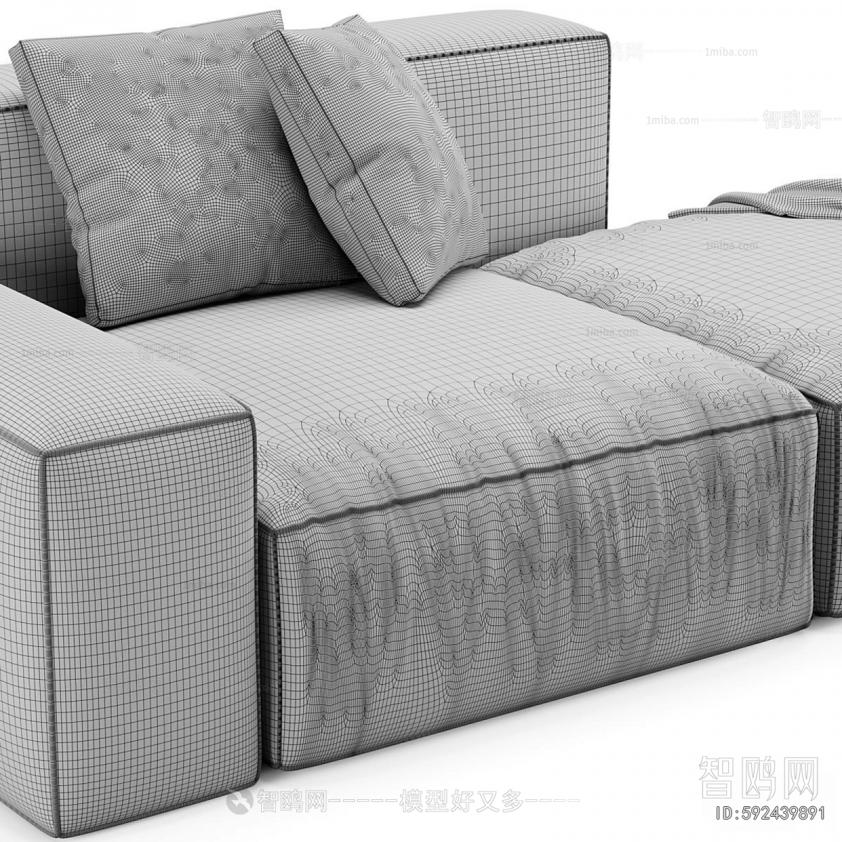 Modern Three-seat Sofa