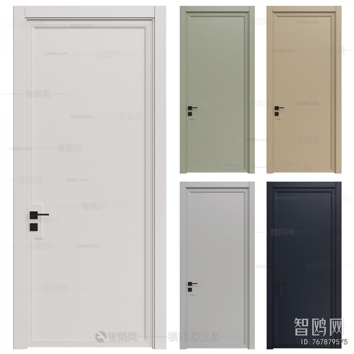 Modern Single Door