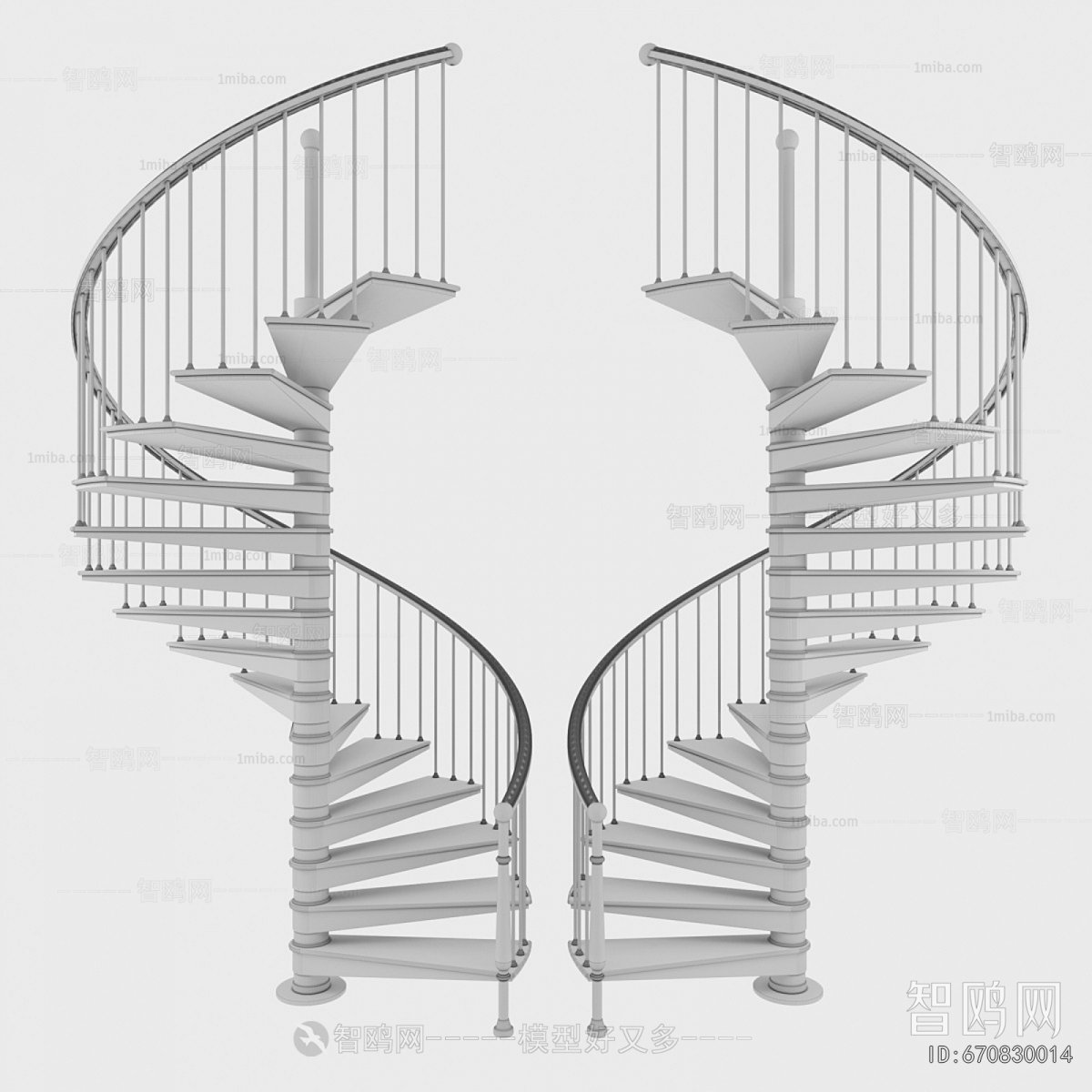 Modern Rotating Staircase