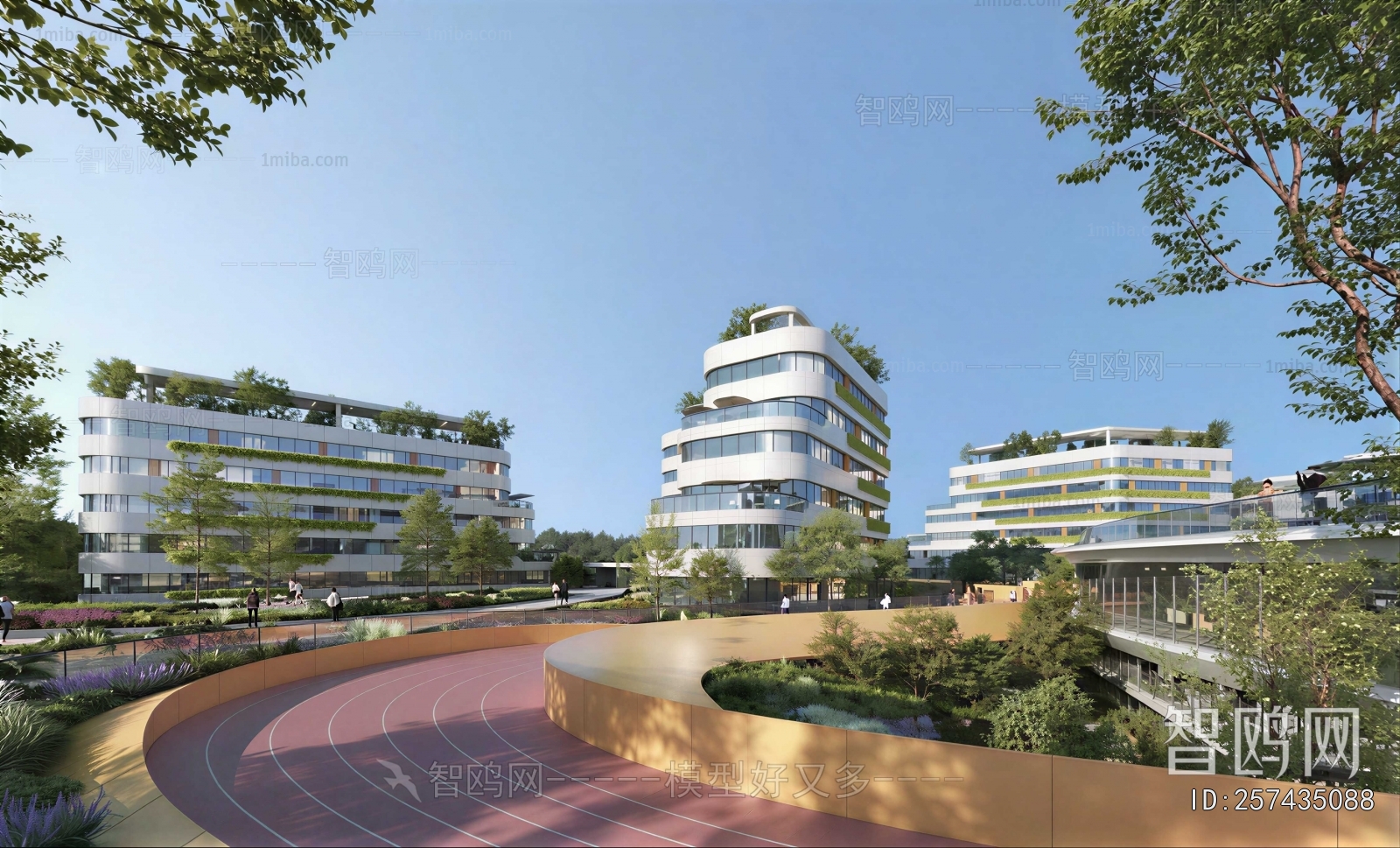 Modern Appearance Of Commercial Building