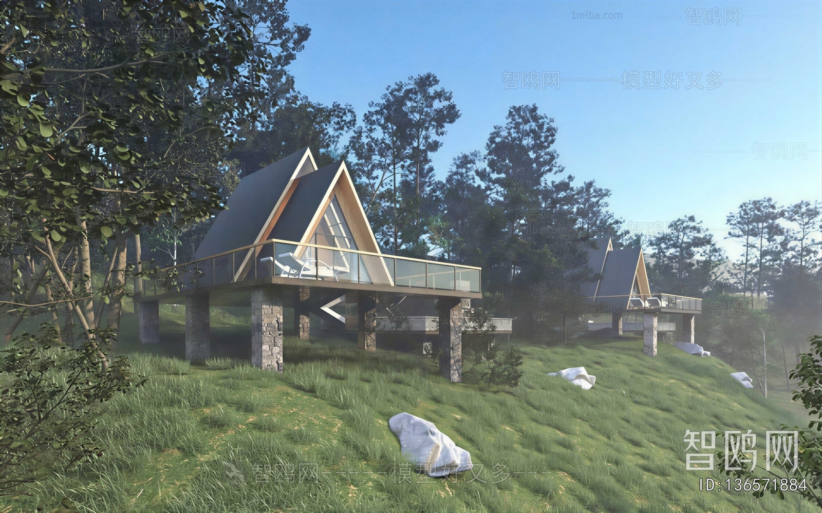 Modern Appearance Of Commercial Building