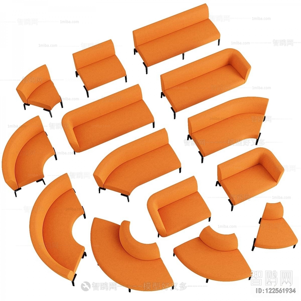 Modern Sofa Combination