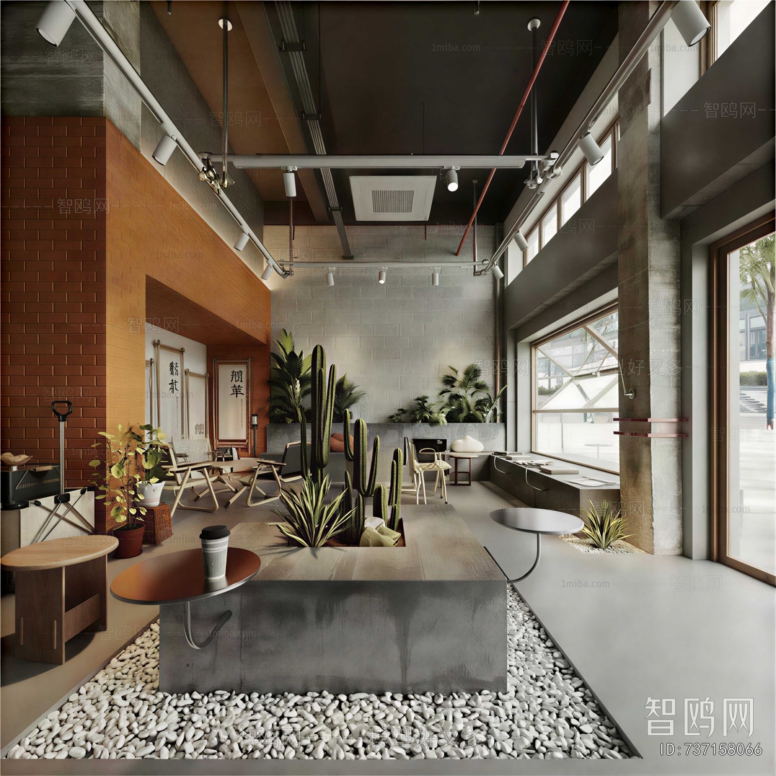 Industrial Style Cafe