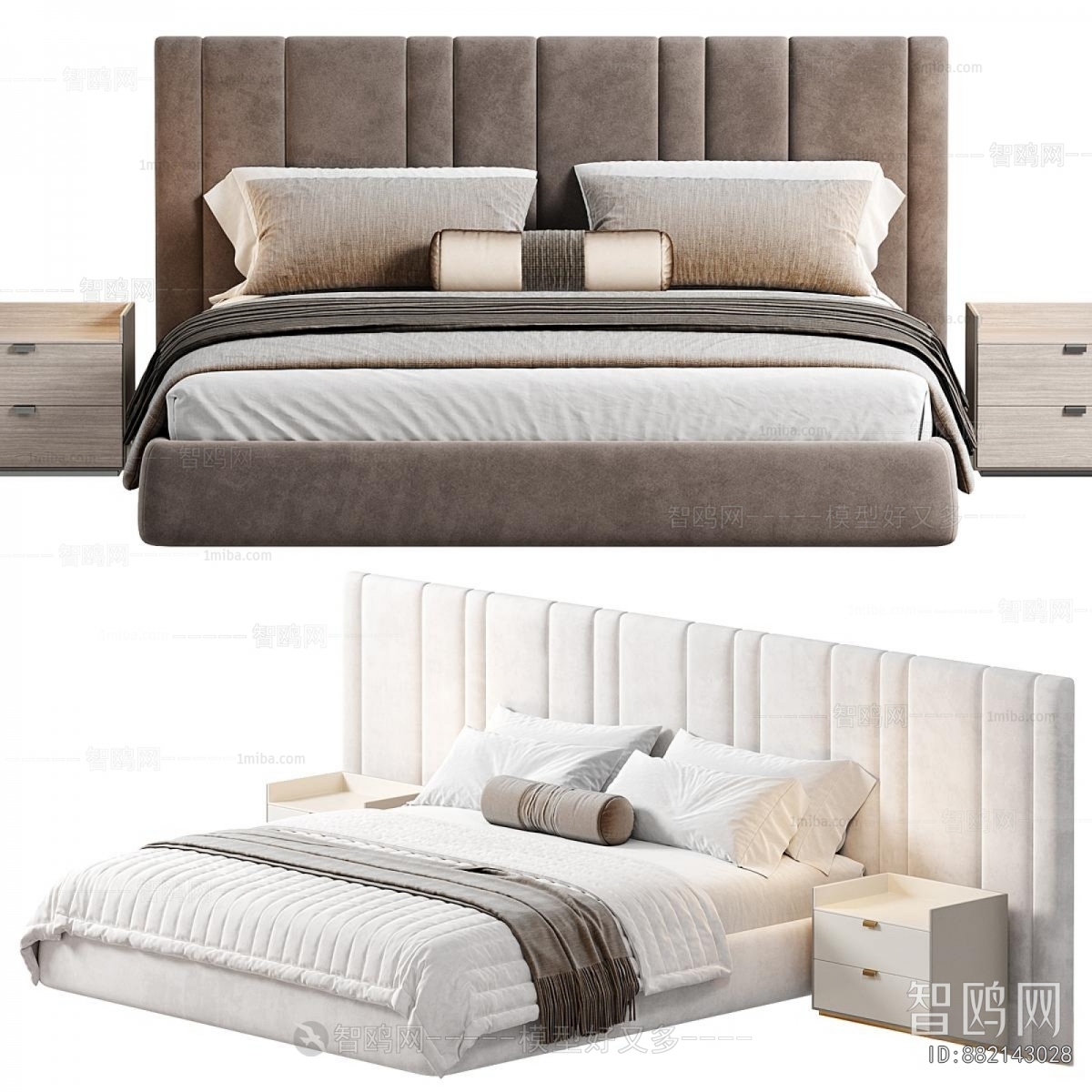 Modern Double Bed