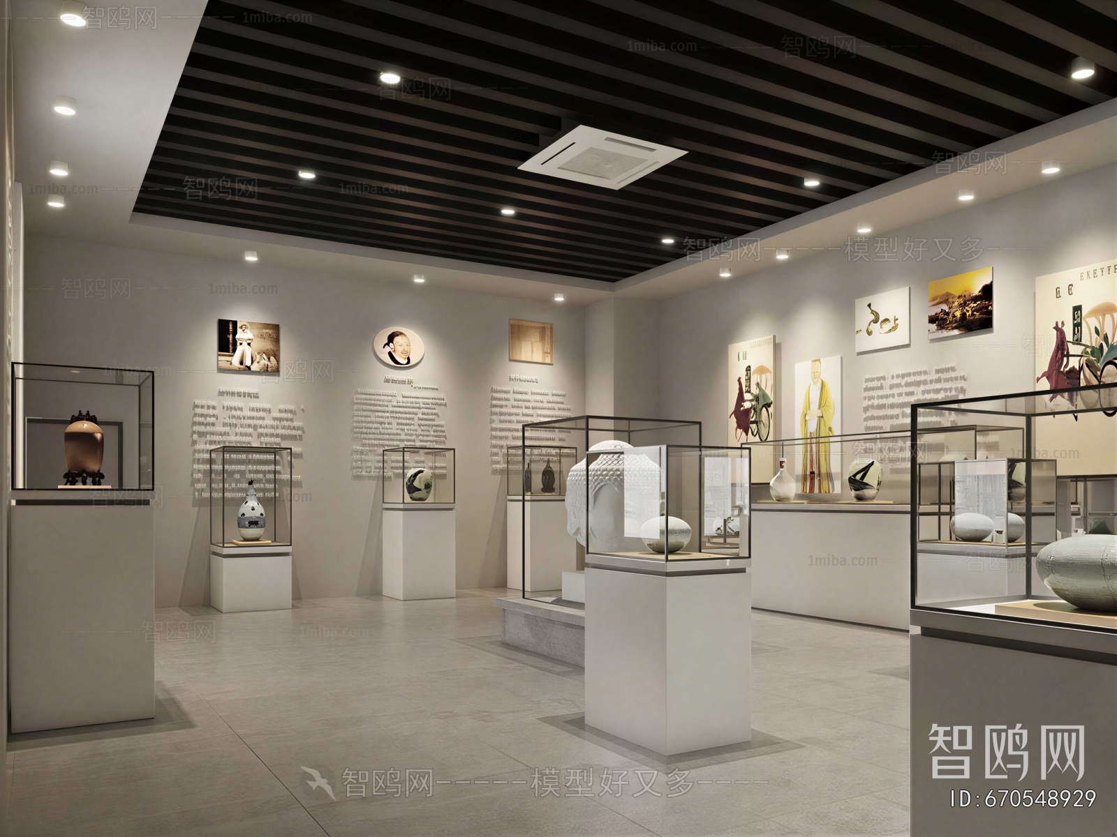 New Chinese Style Exhibition Hall
