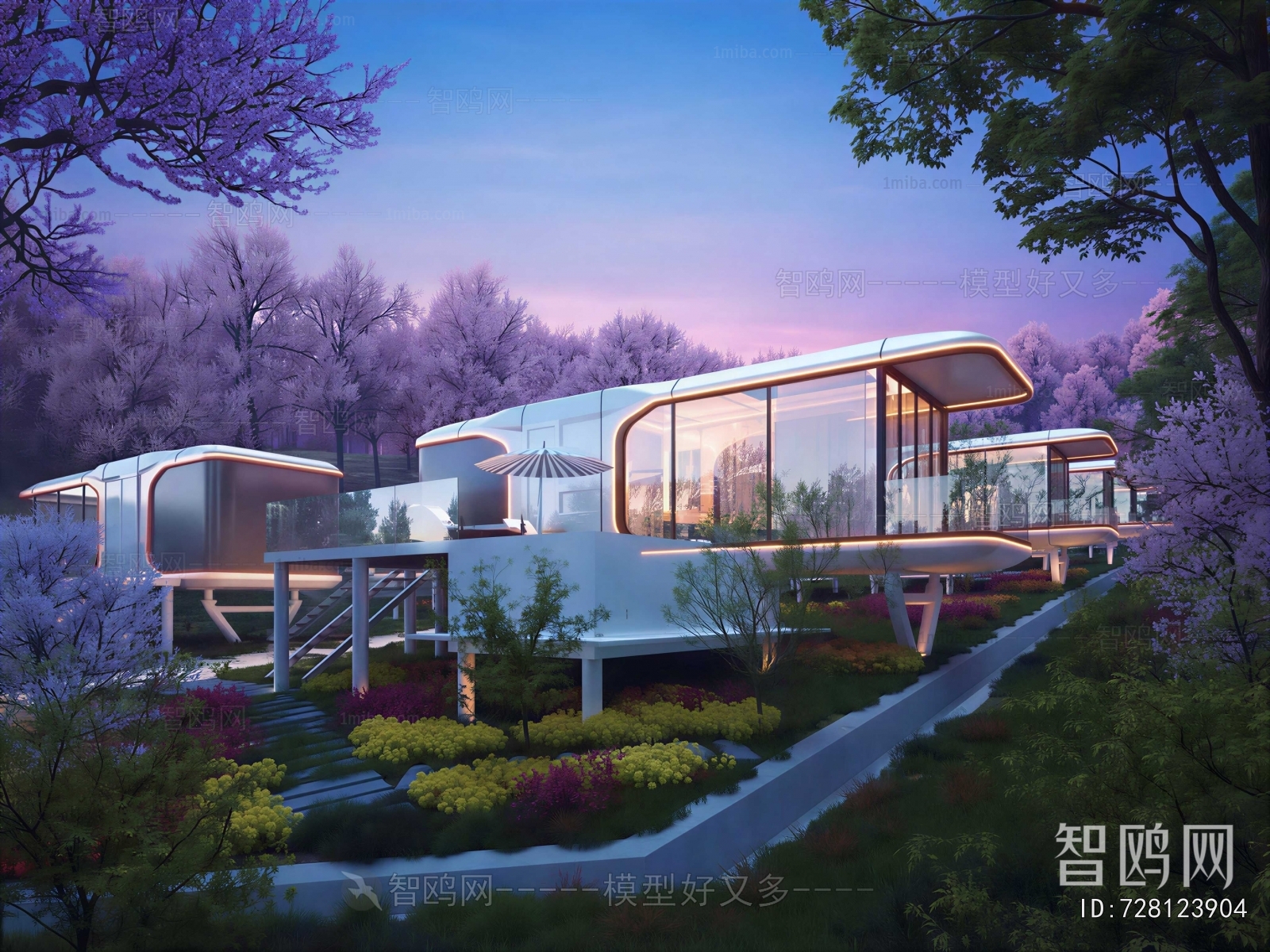 Modern Appearance Of Commercial Building