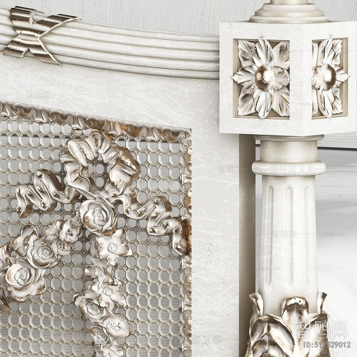 French Style Double Bed